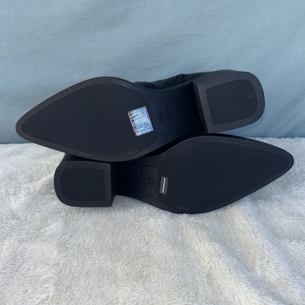 Aquatalia Black Ankle Boots - Picture 6 of 11